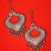 Oxidized Silver With Exclusive Baliya beads Designing Earings For Sasti Deal